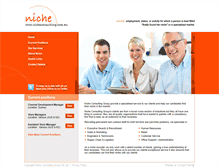 Tablet Screenshot of nicheconsulting.com.au