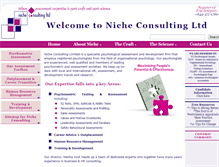 Tablet Screenshot of nicheconsulting.co.nz